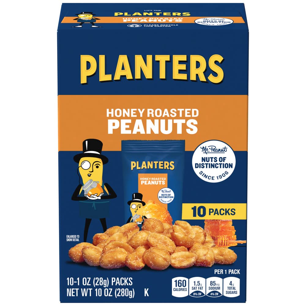 PLANTERS front packaging showing 60-count box and brand for quick identification