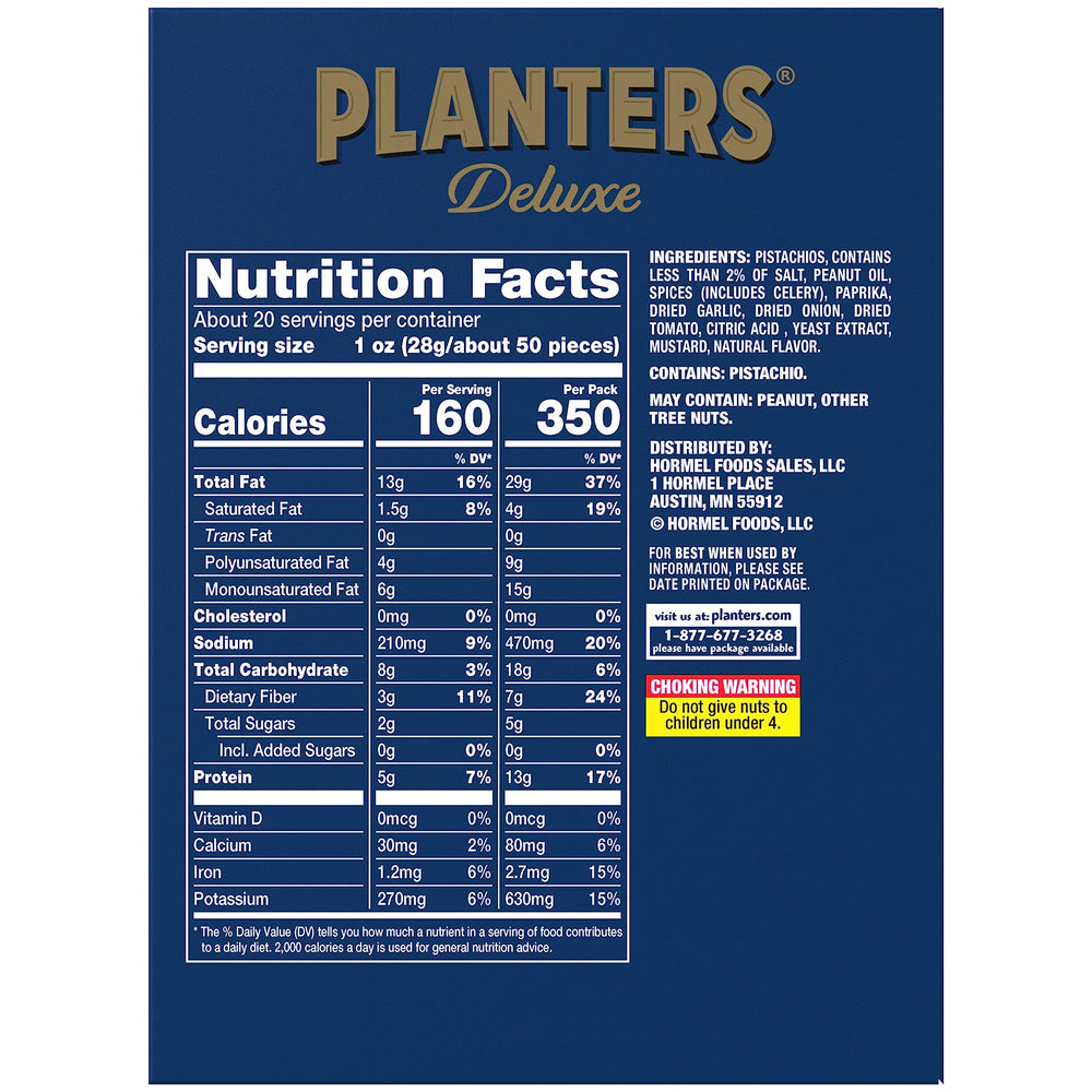 PLANTERS close-up pistachio kernels texture and seasoning adding crunchy taste
