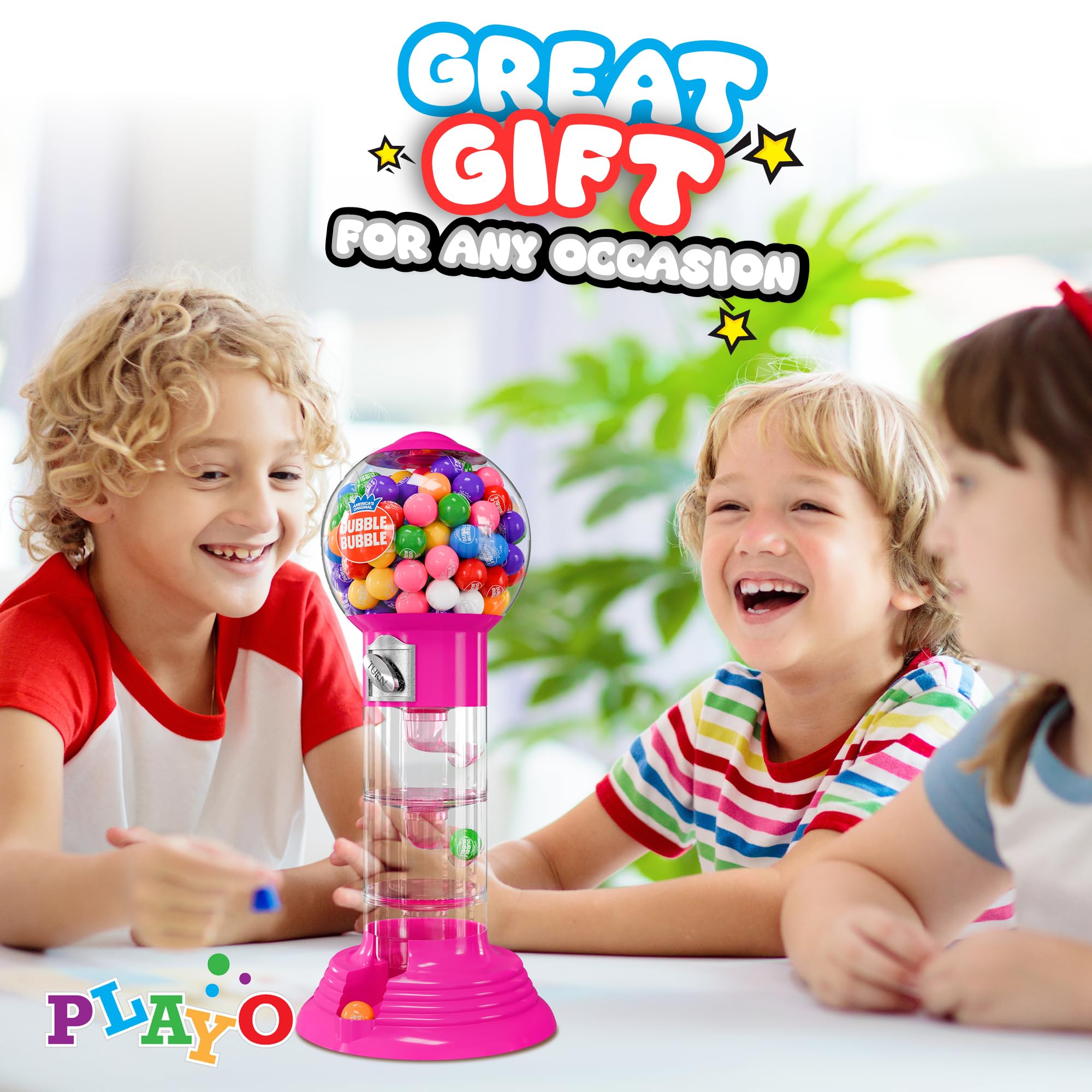 PlayO clear globe spiral track close-up highlighting visual motion entertainment