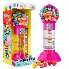 PlayO front view showing spiral gumball track and playful colors, great party focal point