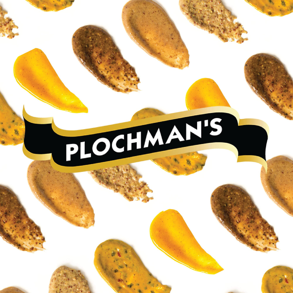 Plochman's bottle held in hand demonstrating 19 oz size for family and frequent use
