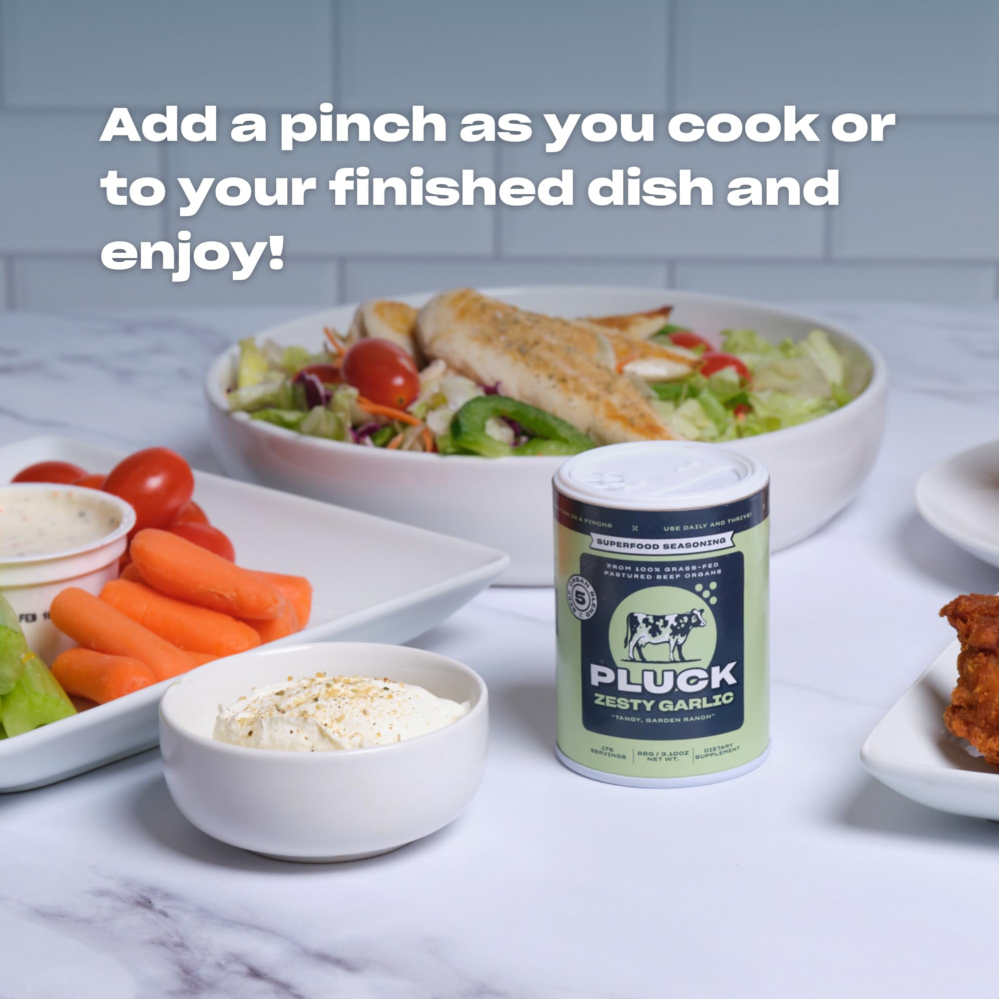 Pluck spoonful of seasoning, ready to add flavor and depth to recipes