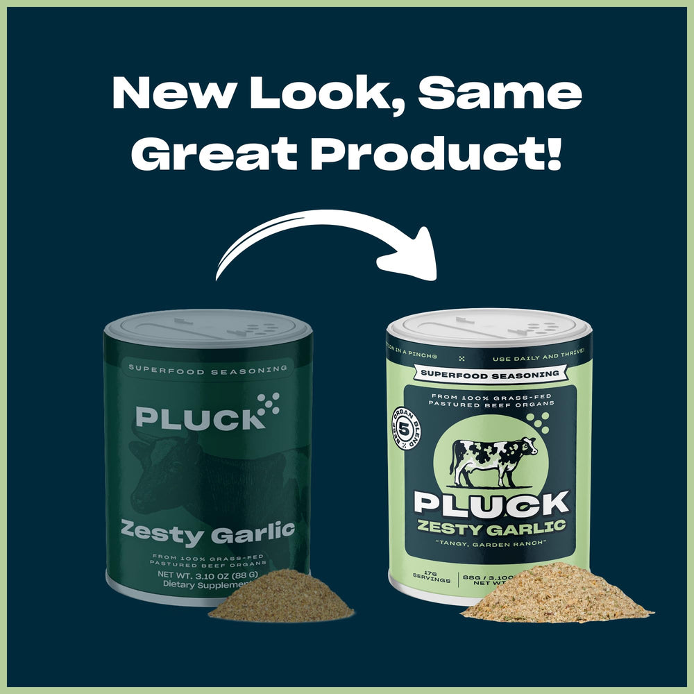 Pluck seasoning sprinkled on steak, adding savory finish and visual appeal