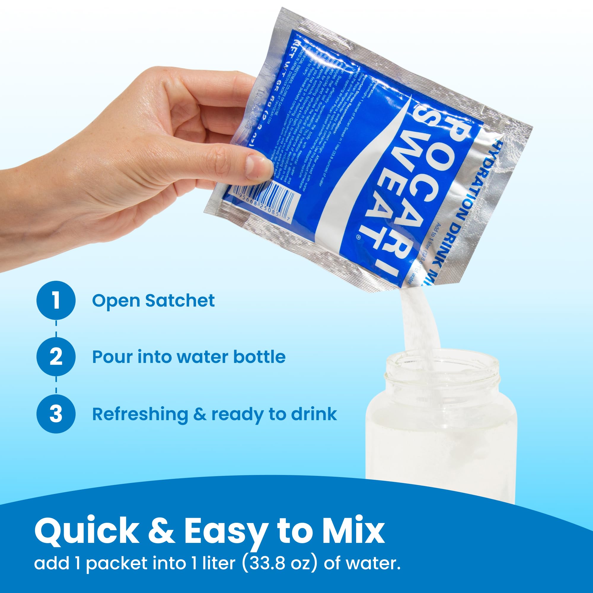 Pocari Sweat powder texture in bowl demonstrating fine mixable particles for quick dissolution