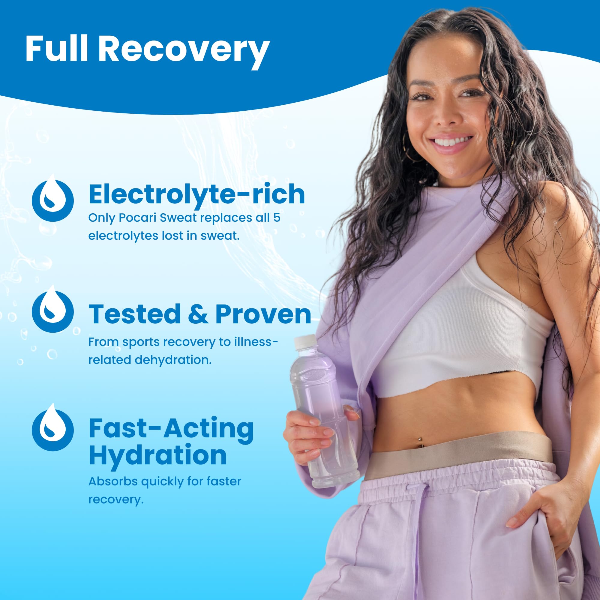 Pocari Sweat prepared drink in bottle displaying ready-to-drink hydration on the go
