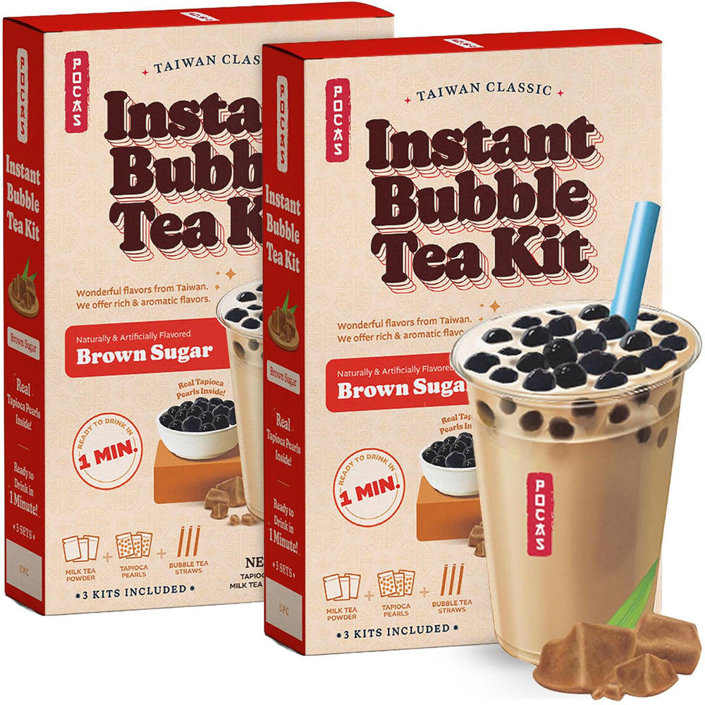 Pocas front packaging showing kit and flavor benefits