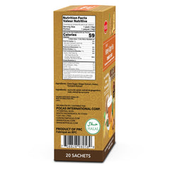 Pocas single packet opened with crystals visible and quick-mix benefit