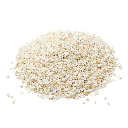 Six-pack of Pocono cream of buckwheat bags stacked to display bulk value and storage
