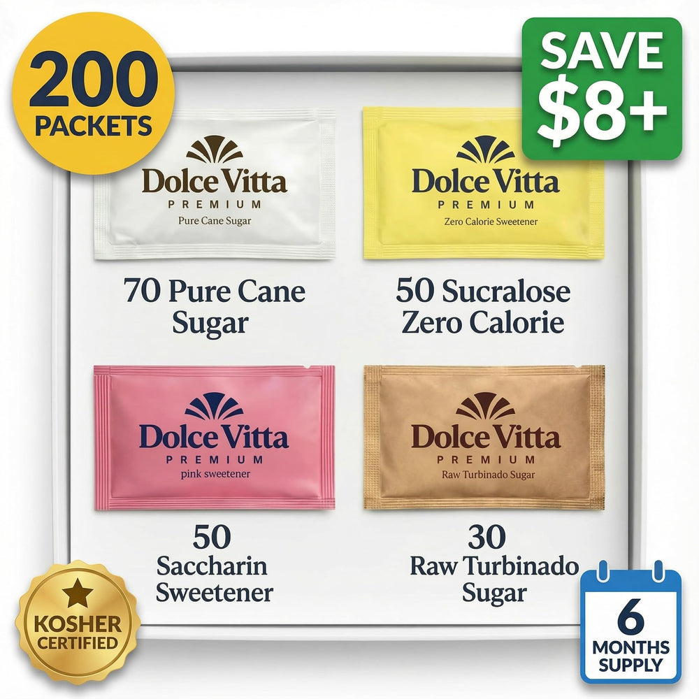 POGALIGHT Dolce Vitta close-up of an individually wrapped packet highlighting hygiene