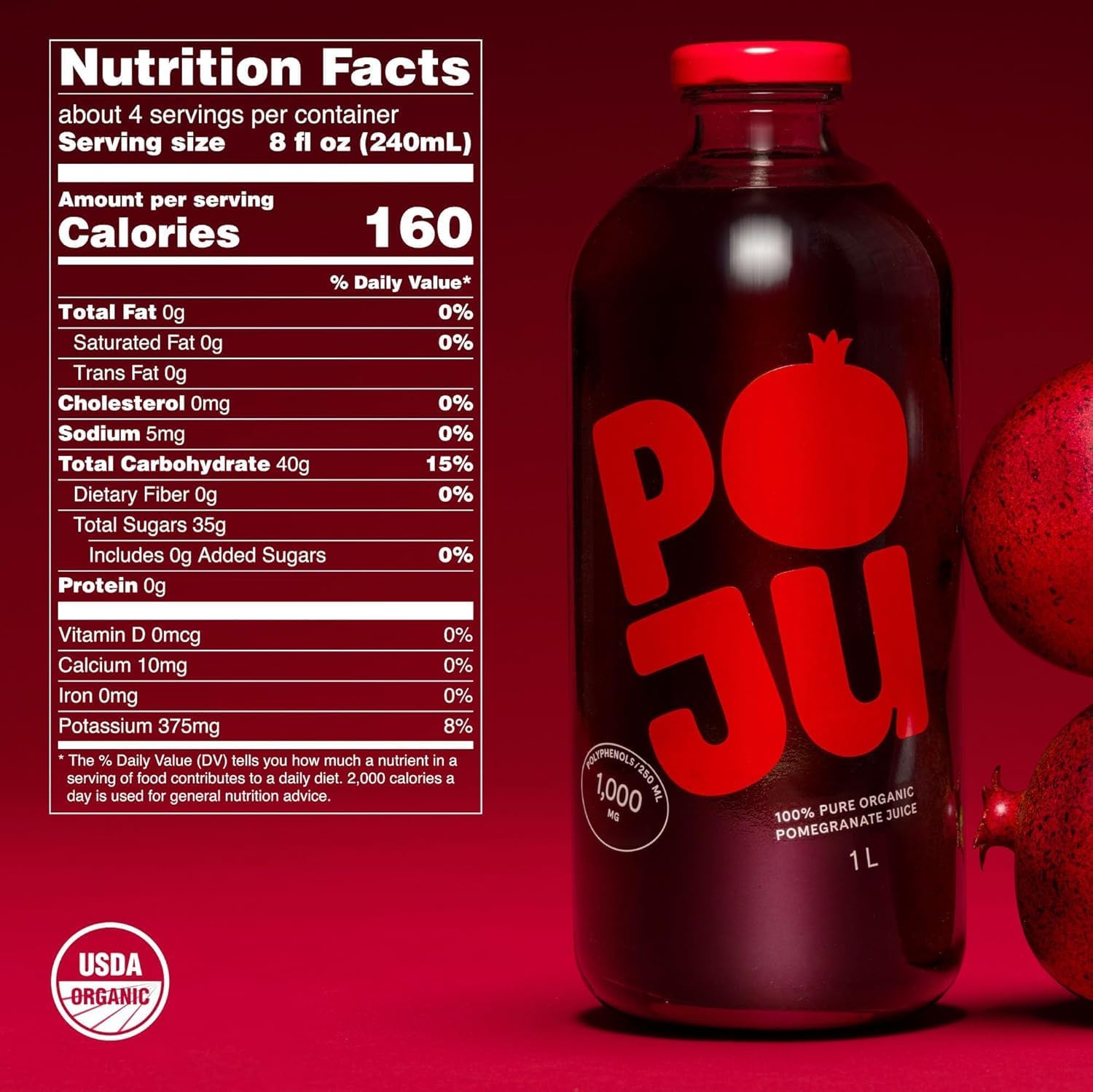 POJU close-up of pulp texture highlighting real fruit body and natural mouthfeel