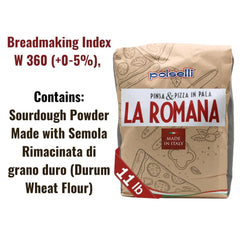 POLSELLI baked pinsa showcasing crisp scrocchiarella crust and airy crumb