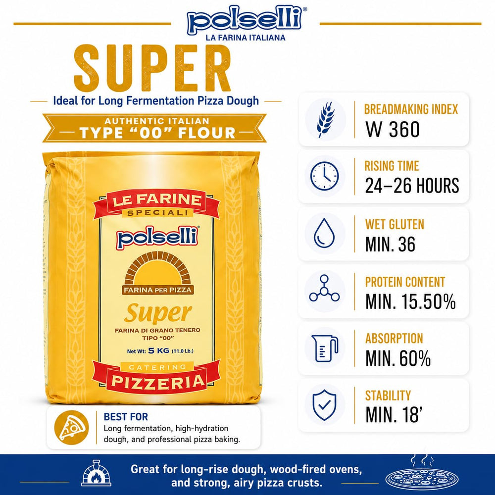 POLSELLI dough in hands demonstrating extensibility and easier shaping