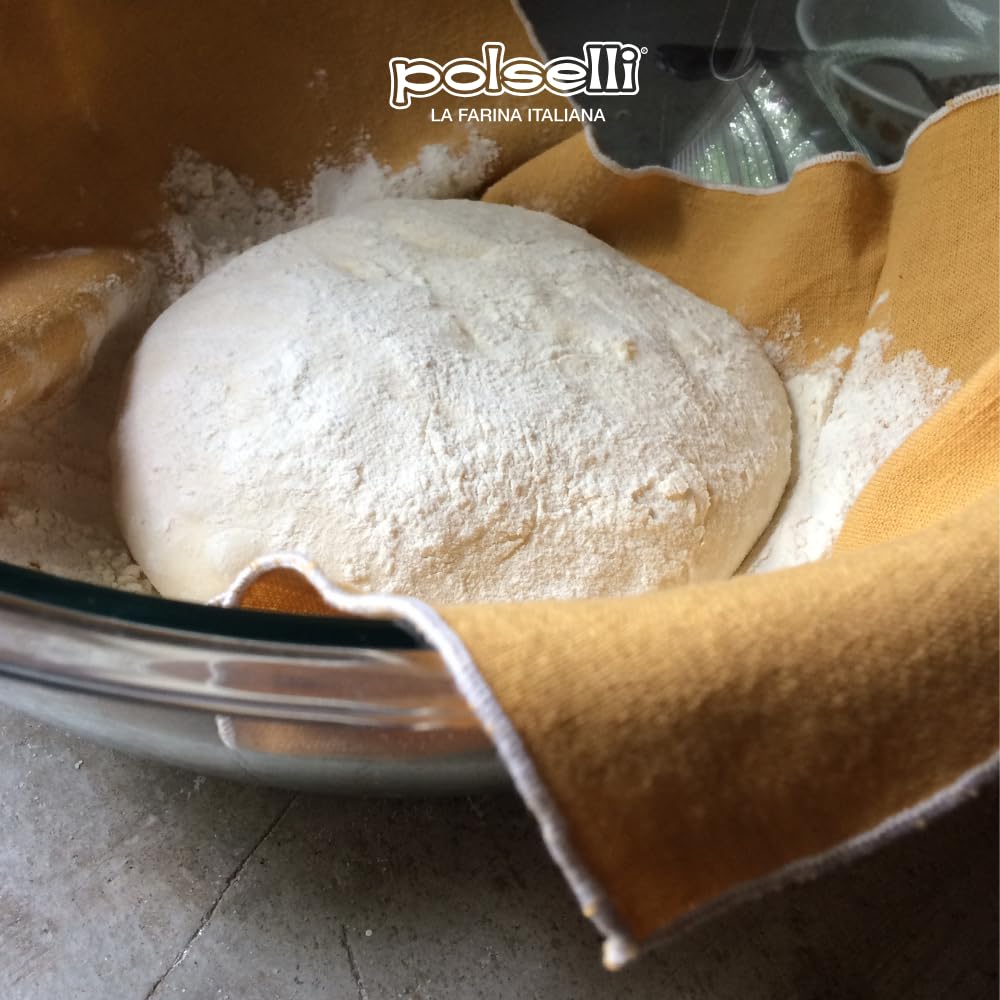 POLSELLI baked sourdough loaf showing golden crust and open crumb from this flour