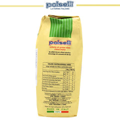 POLSELLI semola dough in hands demonstrating elasticity and easy shaping benefit