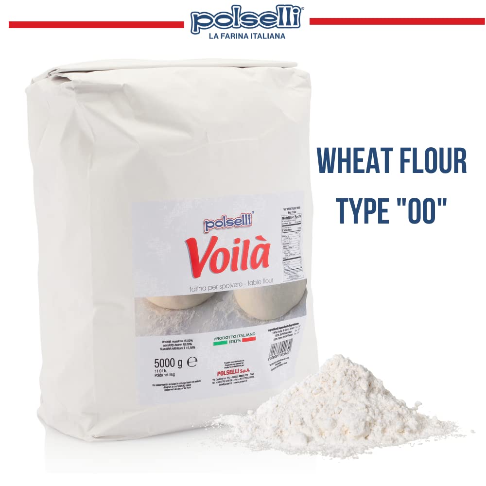 POLSELLI Voila close grain texture highlighting fine grind for better dusting