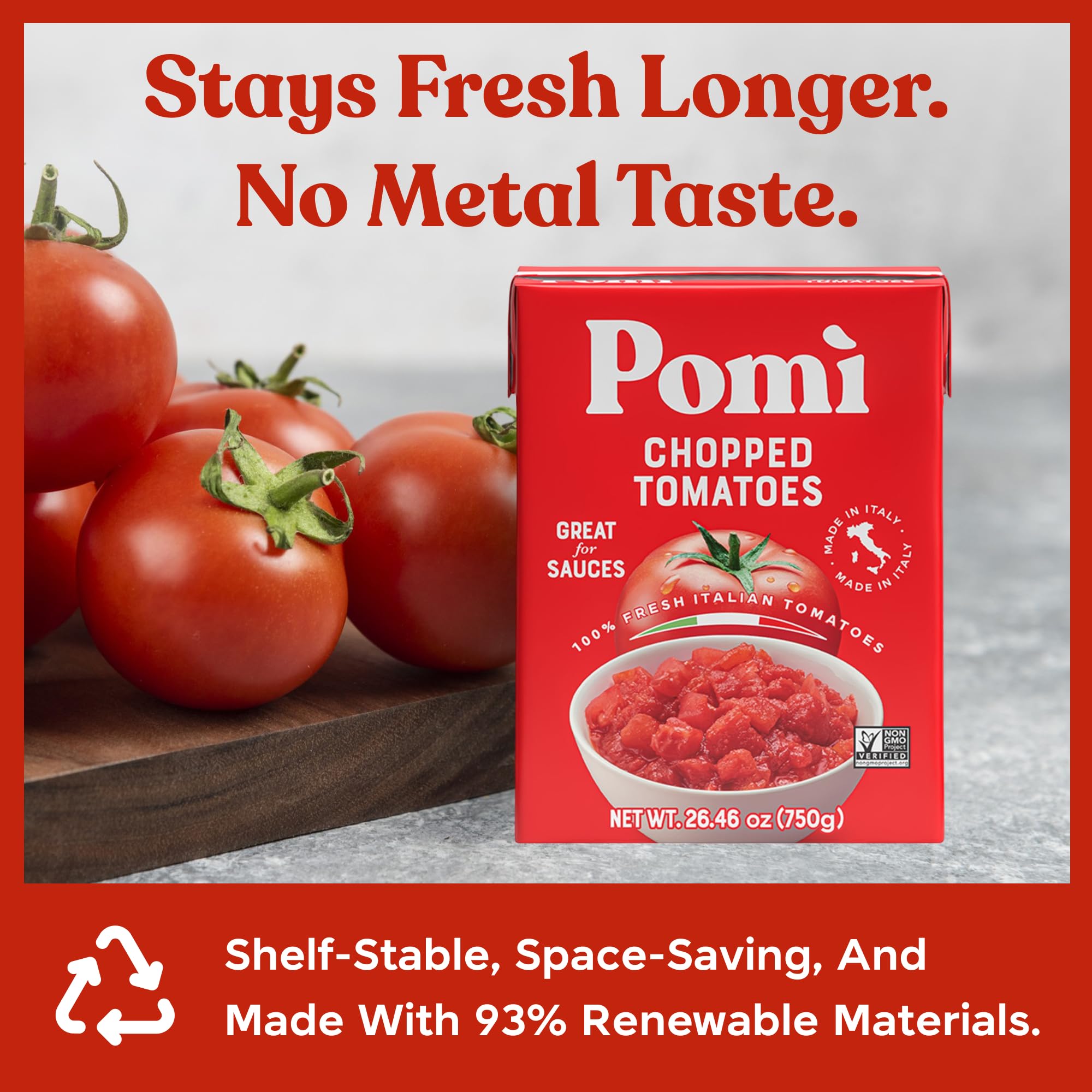 Pomì used in a plated pasta dish for family-friendly meal inspiration