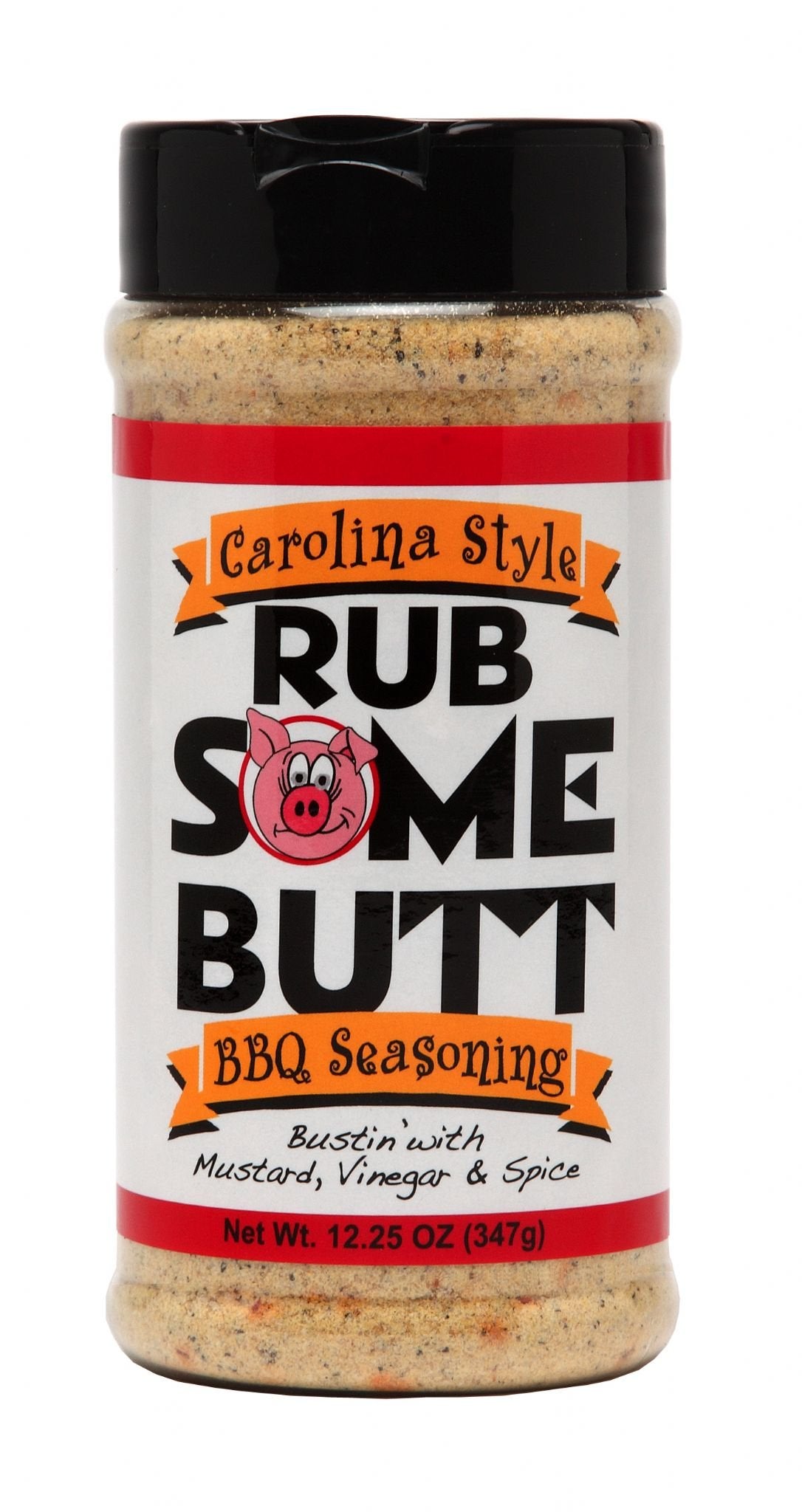 PONLEE Carolina Rub Some Butt front packaging showing shaker and label for consistent BBQ flavor