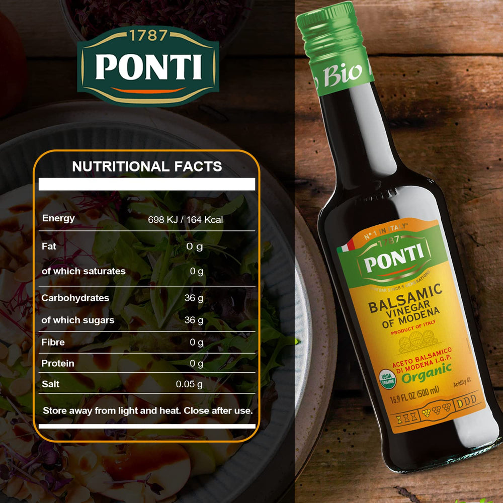 PONTI bottle beside common items for 16.9oz size comparison