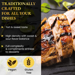 Ponti glaze drizzled on grilled steak for caramelized glaze benefit