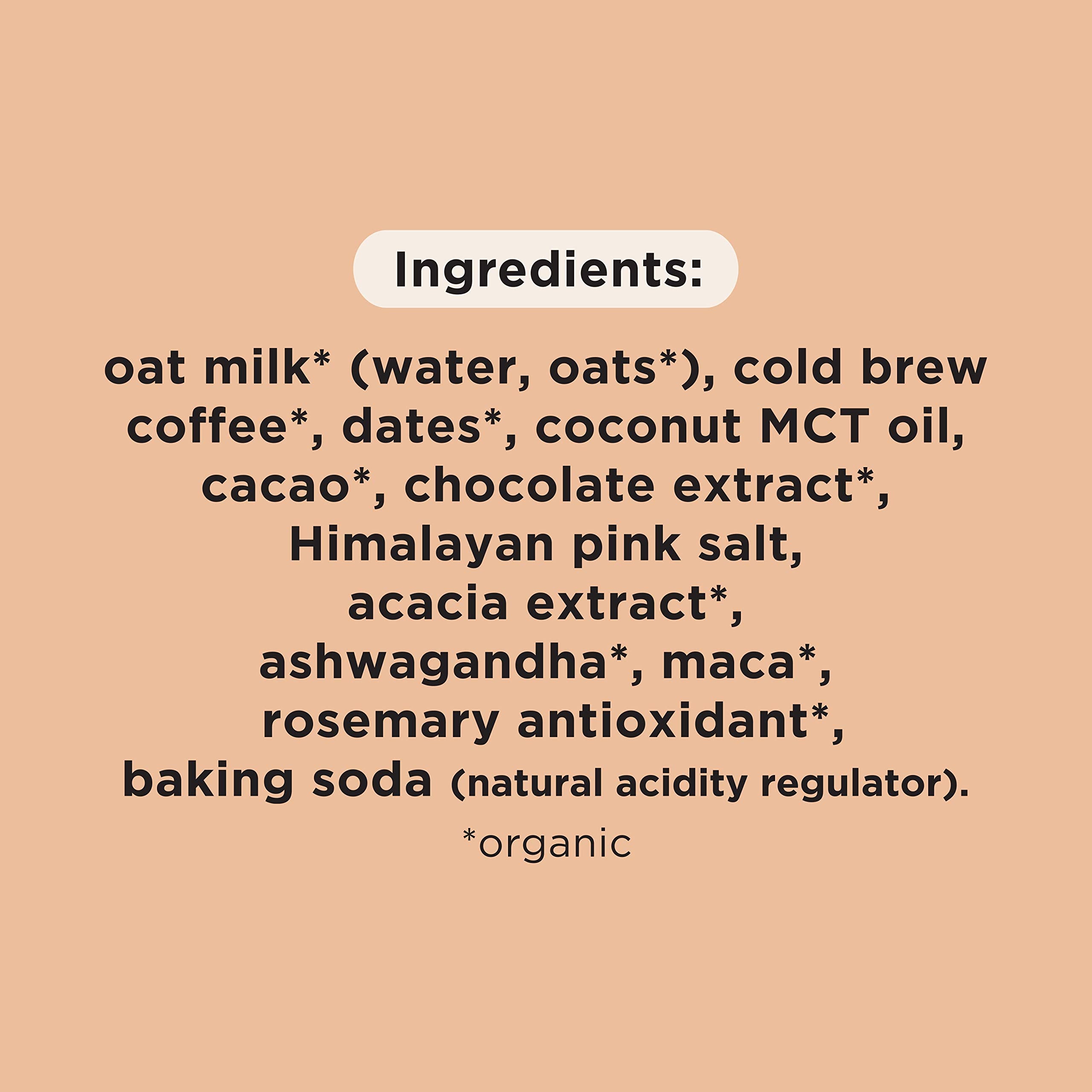 Pop & Bottle poured over ice for a refreshing oat milk latte experience