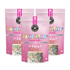 POP DADDY front packaging shows three resealable bags, clear branding and convenience