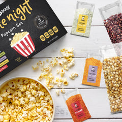 Pop n' Dulge popped popcorn in a single-serve bag ready to eat