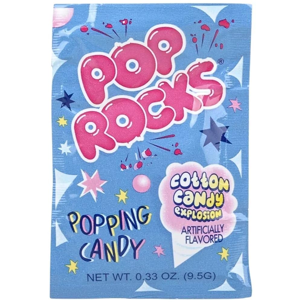 Pop Rocks close-up of popping candy texture highlighting fizzy crystal detail