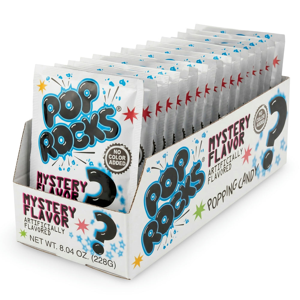 Pop Rocks front packet showing brand and easy grab for parties