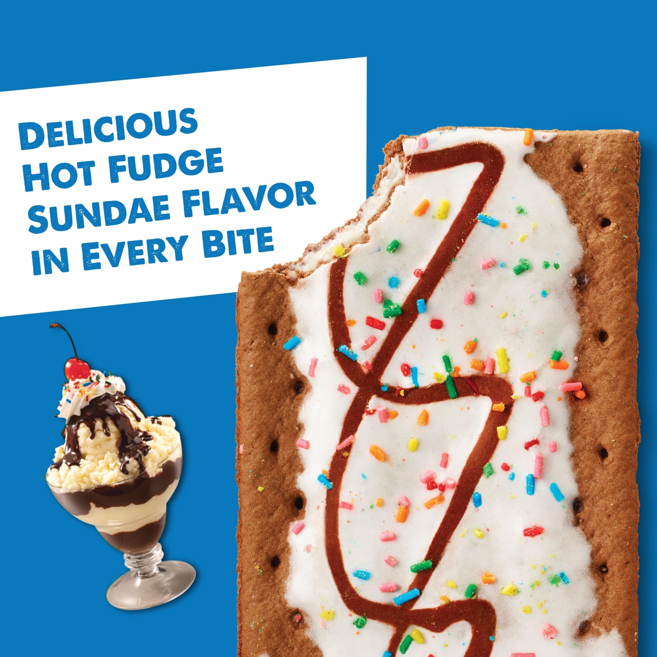 Pop-Tarts used as ice cream sandwich with vanilla, Pop-Tarts dessert versatility