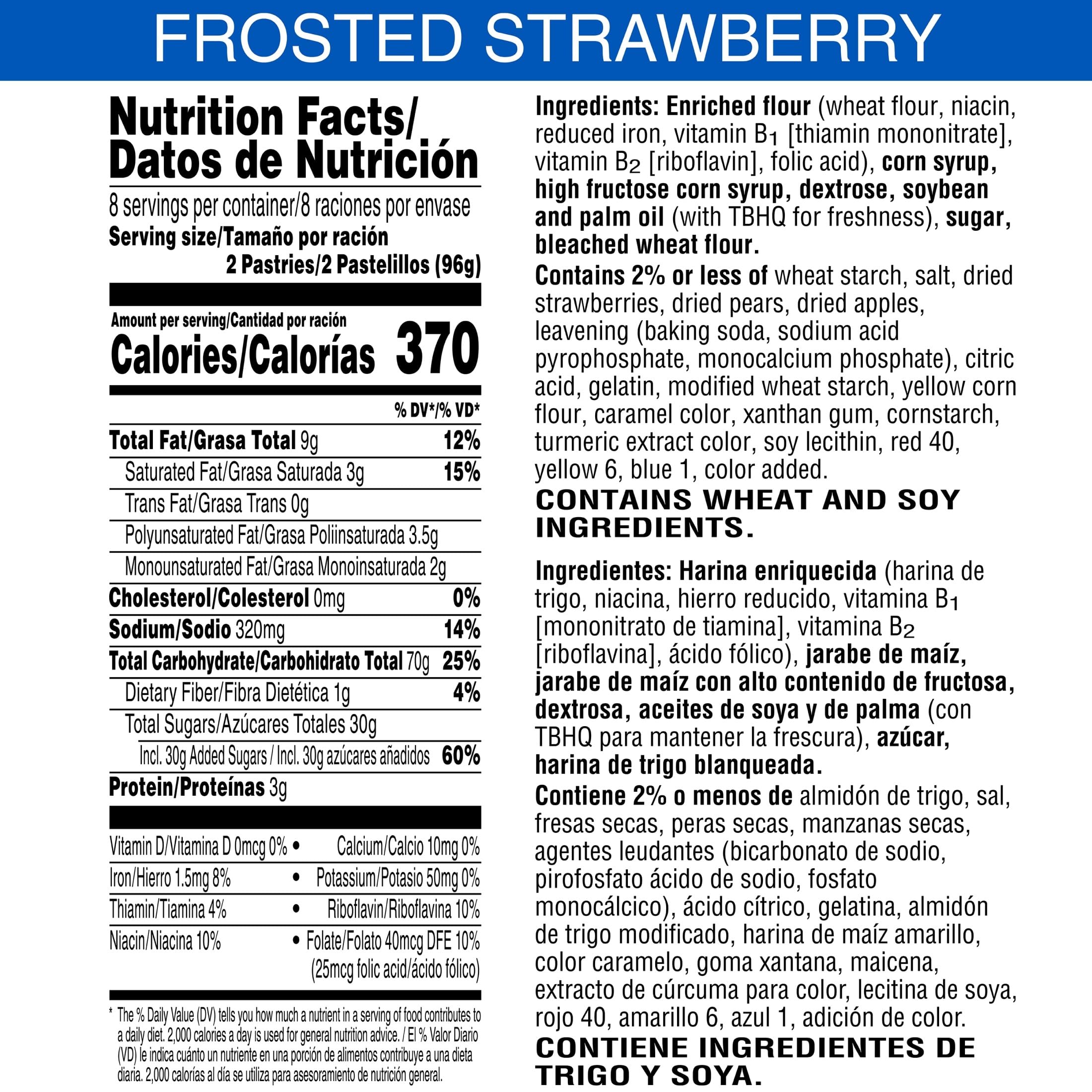 Close-up of Pop-Tarts frosting and sprinkles highlighting texture