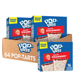 Pop-Tarts front packaging showing product count and flavor benefit
