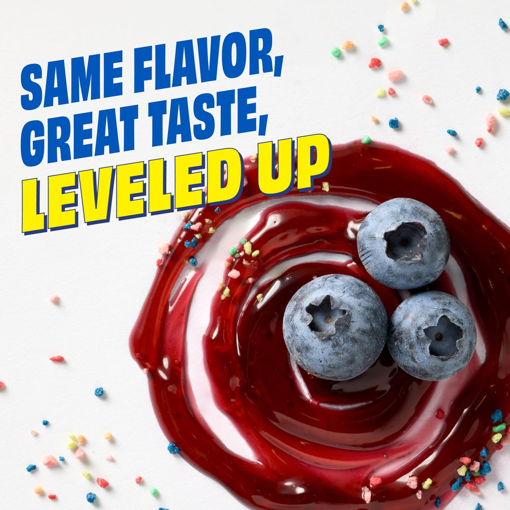 Pop-Tarts protein frosting and colorful sprinkles detail emphasizing visual appeal and flavor