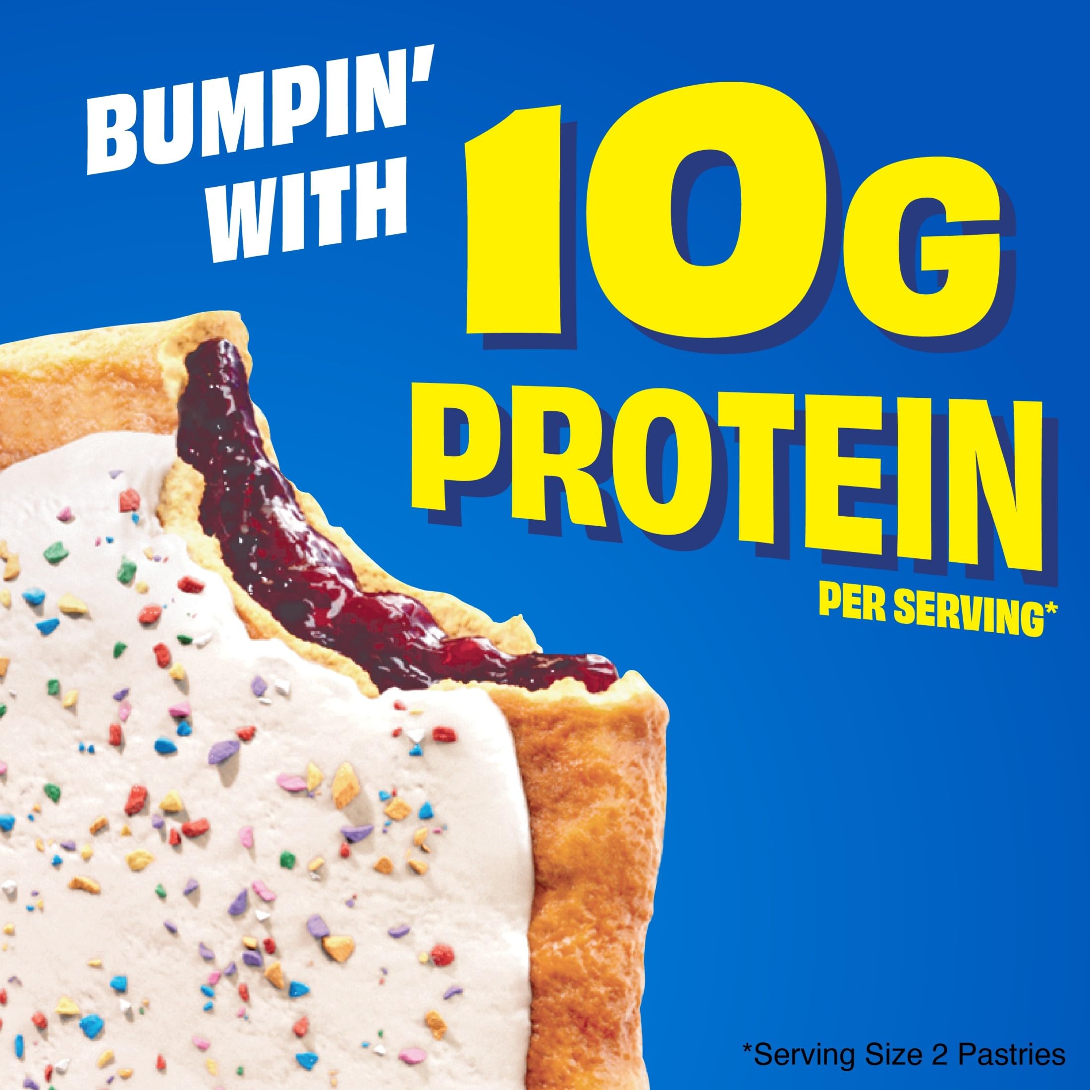 Pop-Tarts protein stacked in an office pantry to show bulk storage and workplace convenience