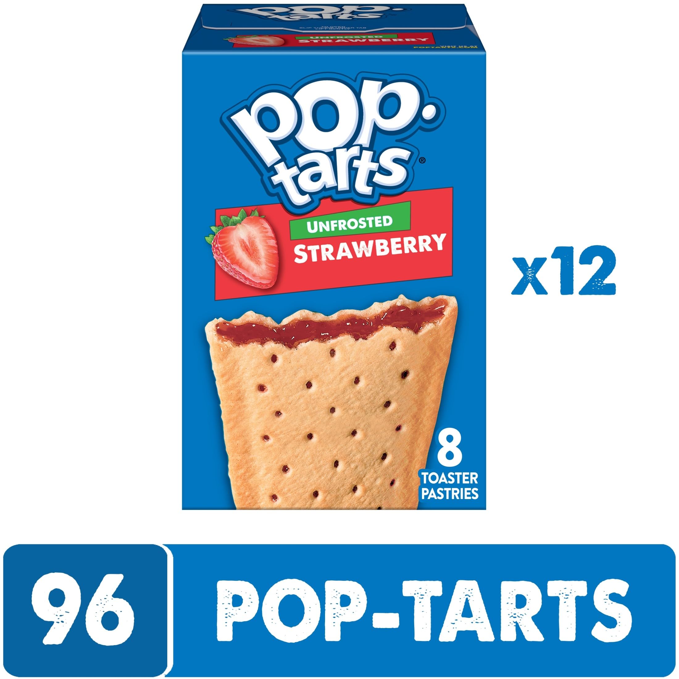 Pop-Tarts toasted pastry close-up with crisp golden crust