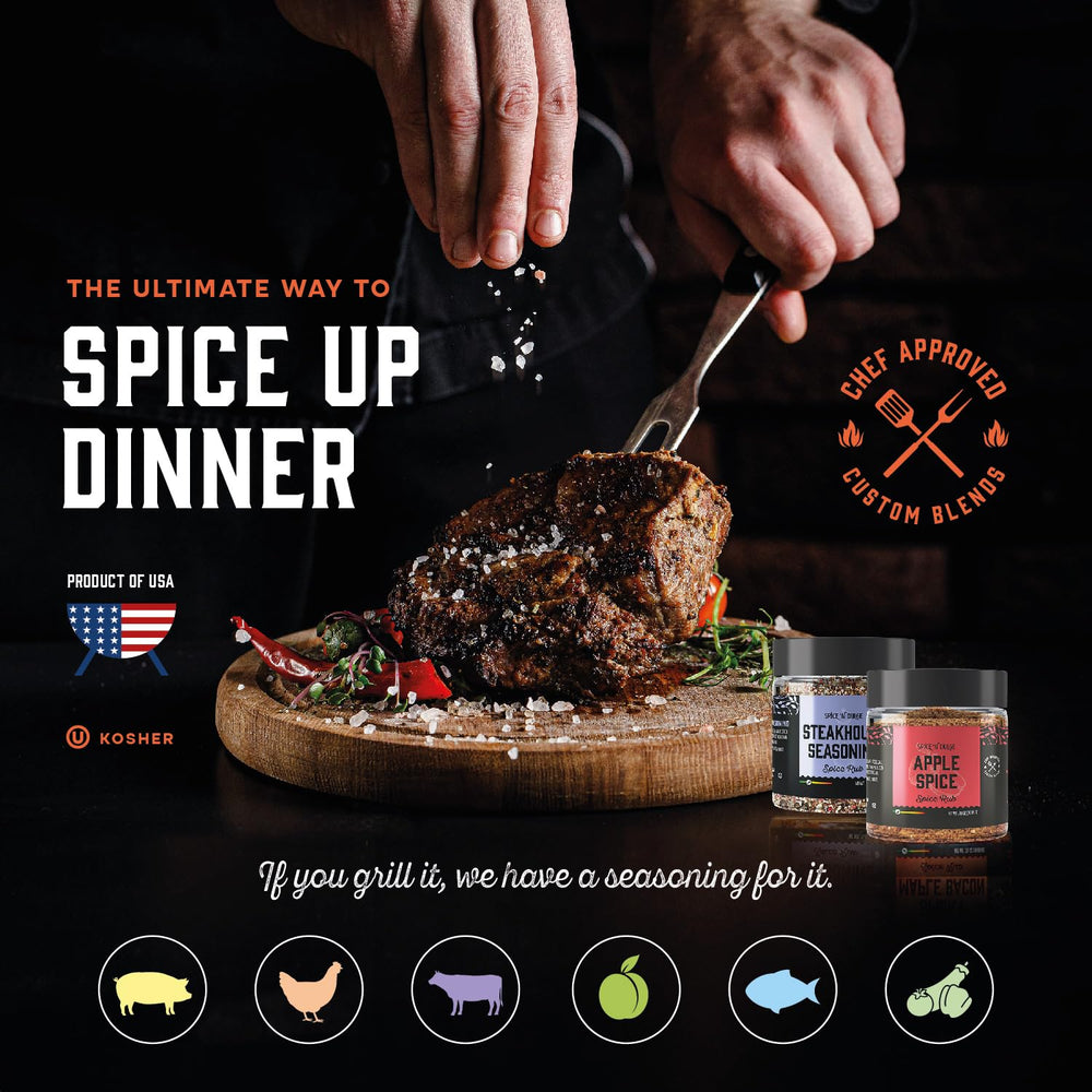 Pop n' Dulge spices with fresh ingredients, showing global flavor inspiration