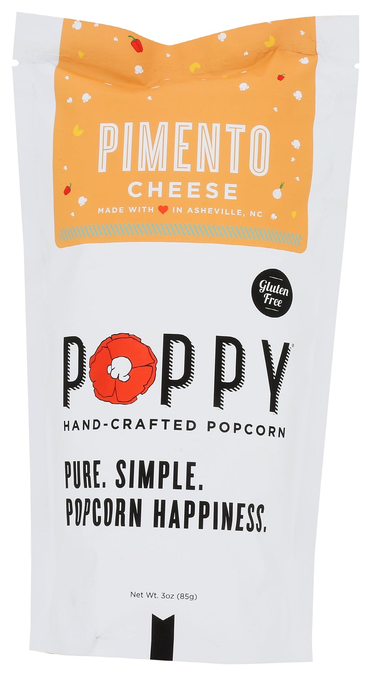 Poppy Nail Co front packaging showing 3 oz pouch and bold flavor benefit
