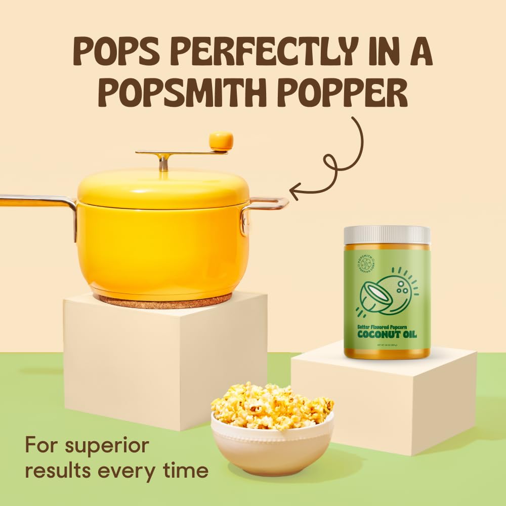 POPSMITH jar beside popcorn and blanket for cozy movie night vibe