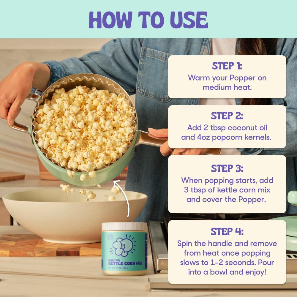 Popsmith kettle corn in a bowl, ready to serve and enjoy