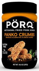 porq panko shaker lid closeup demonstrates easy dispensing and mess-free seasoning control