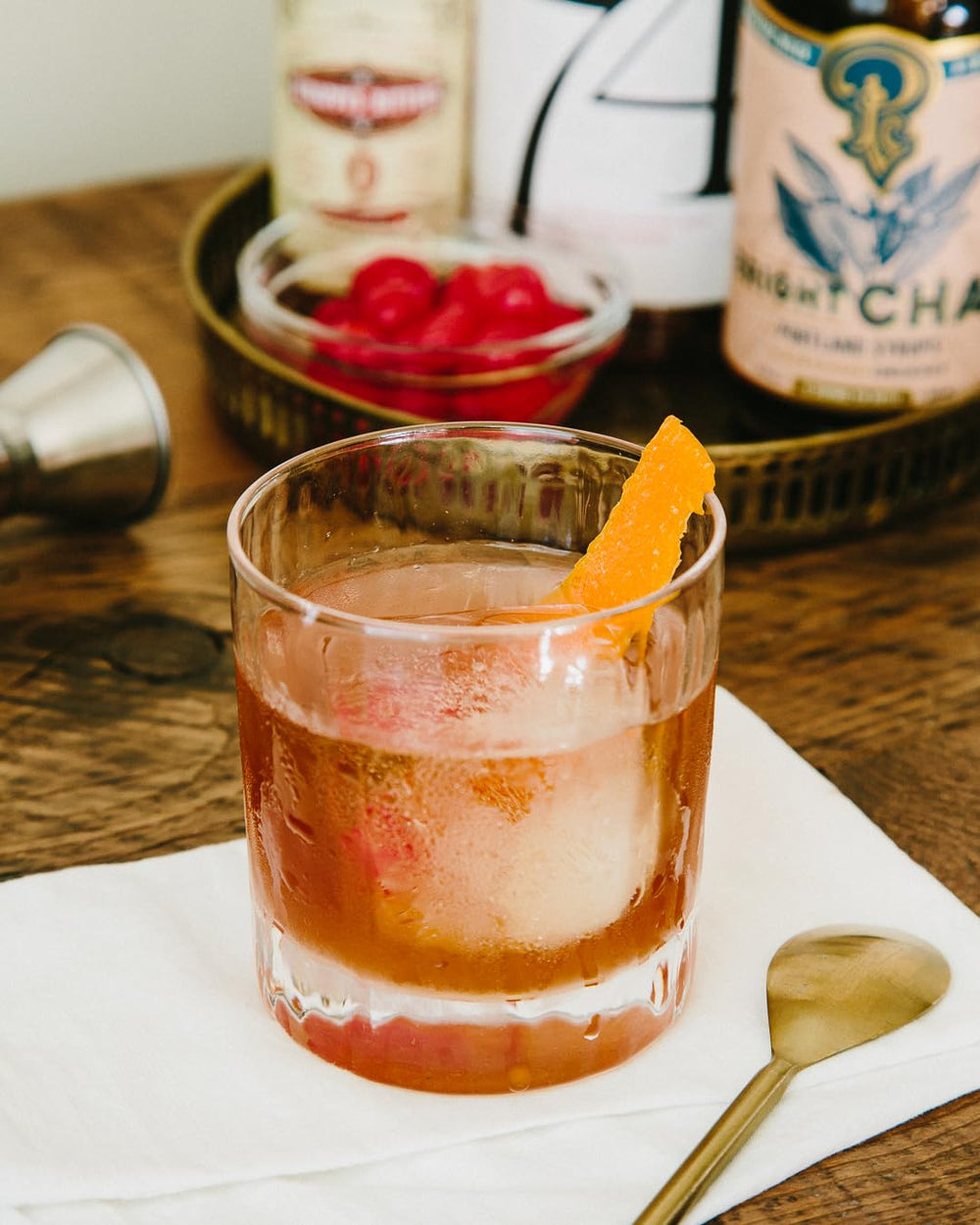 P Portland Syrups with whole spices and tea leaves showing quality ingredients benefit