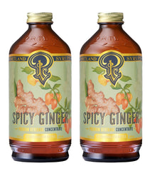 Portland Syrups front packaging showing two 12 oz bottles and bold branding benefit: professional cocktail-ready