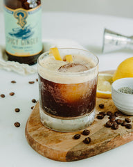 Portland Syrups ingredients spread with ginger, habanero, serrano, basil showing fresh whole-ingredient benefit