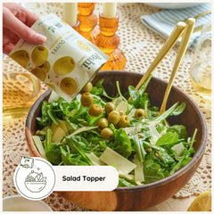 POSHI pouch in hand for scale, compact single-serve convenience