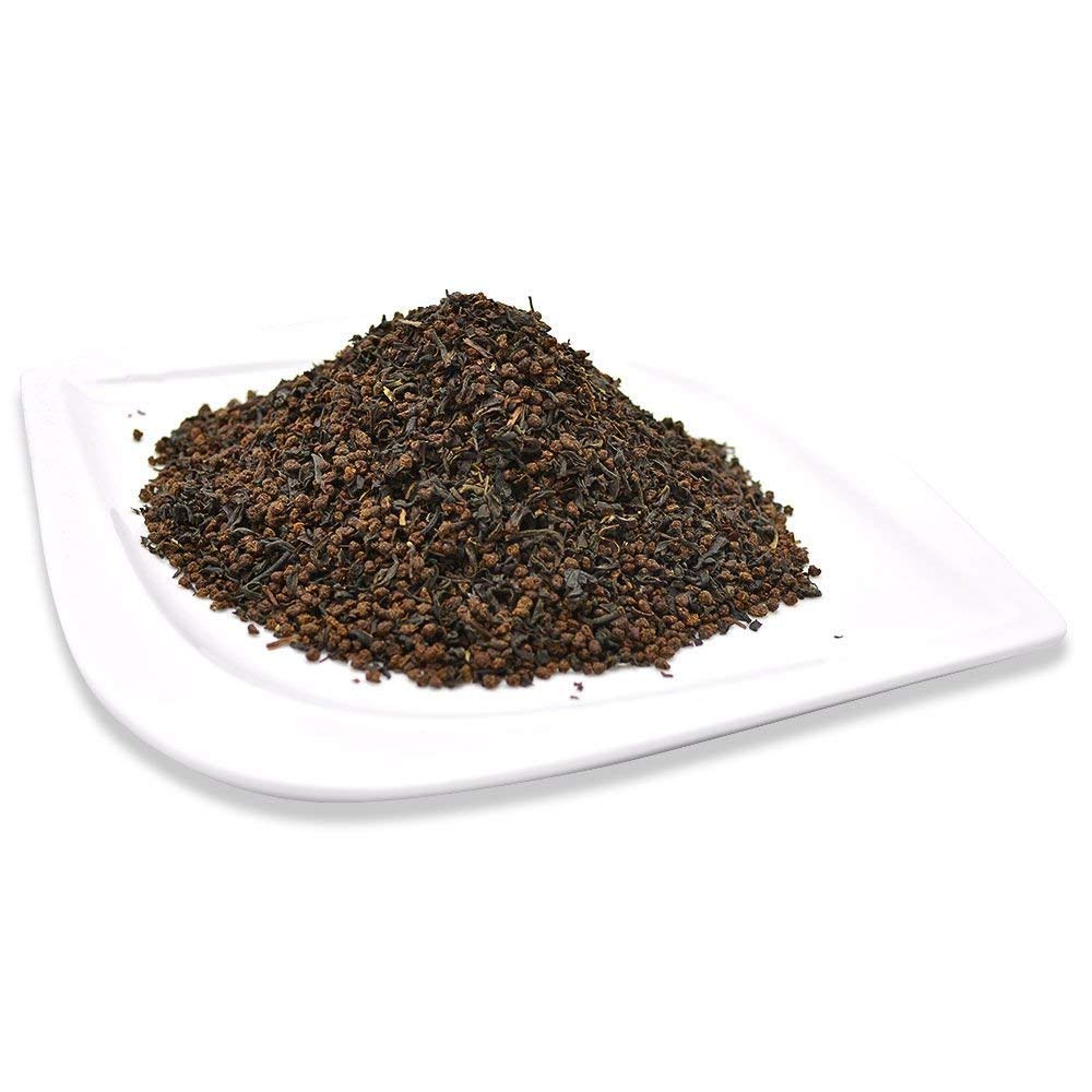 Organic Positively Tea served with milk and sugar demonstrating versatility with additions