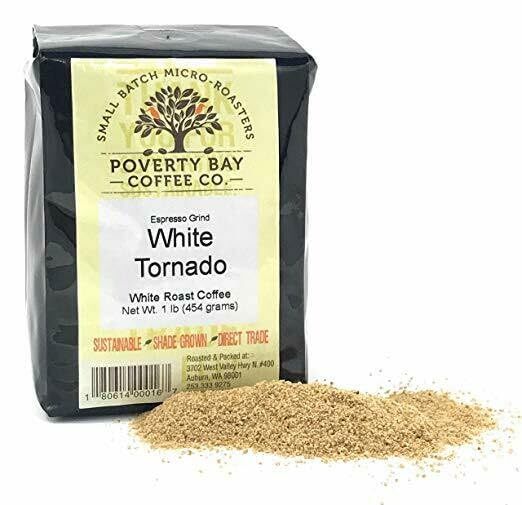 POVERTY BAY COFFEE CO. kitchen lifestyle scene showing easy home brewing benefit