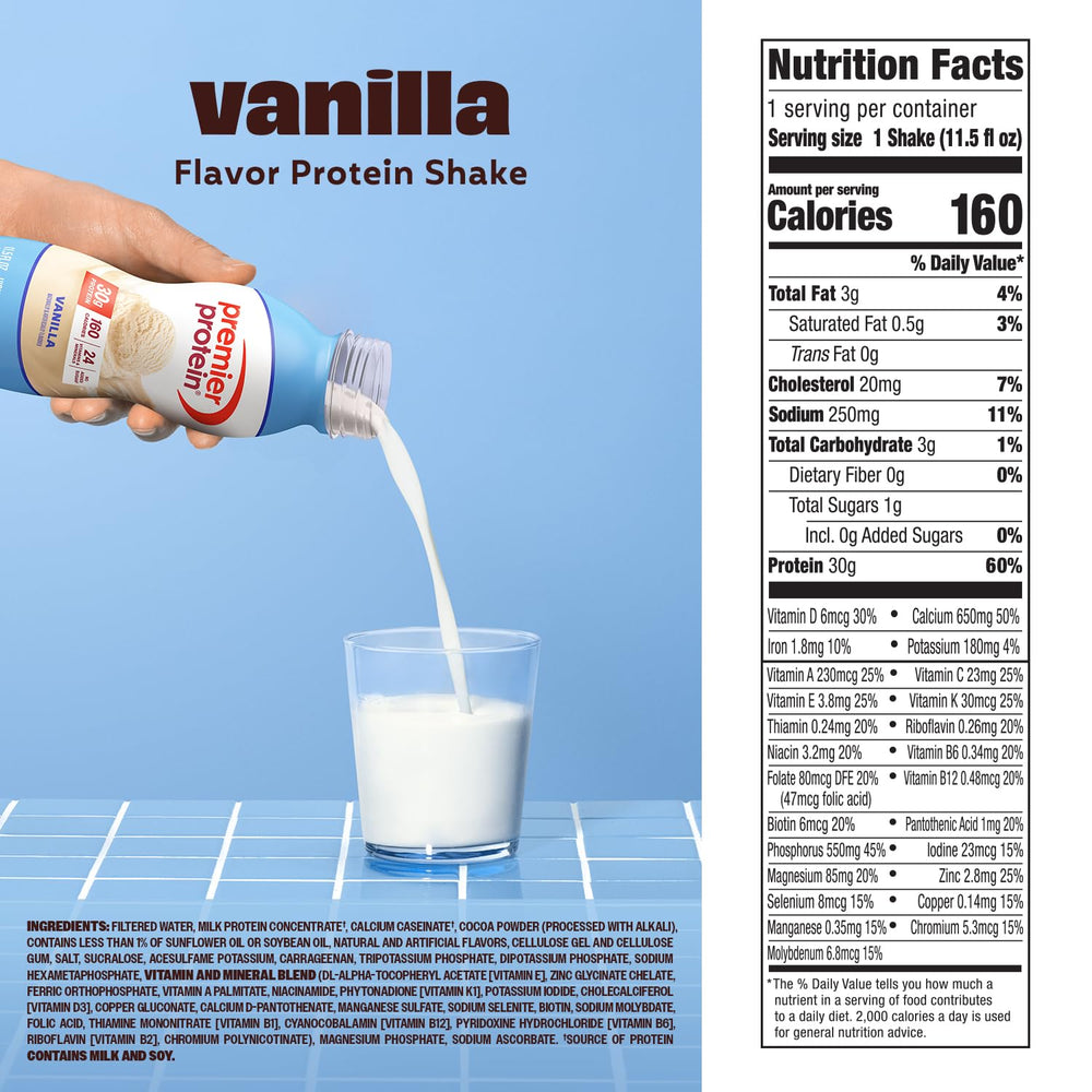 Premier Protein bottle in gym bag showing post-workout portability and fuel