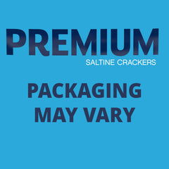 Premium mini saltine on soup topping illustrating added crunch and texture to chowders