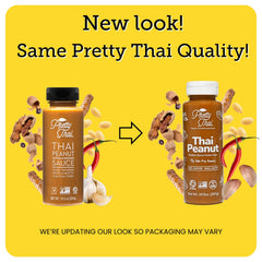 Pretty Thai close-up of sauce texture highlighting creamy, nutty consistency benefit