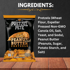 PRETZEL PETE close-up of golden pretzel nuggets highlighting crunchy texture