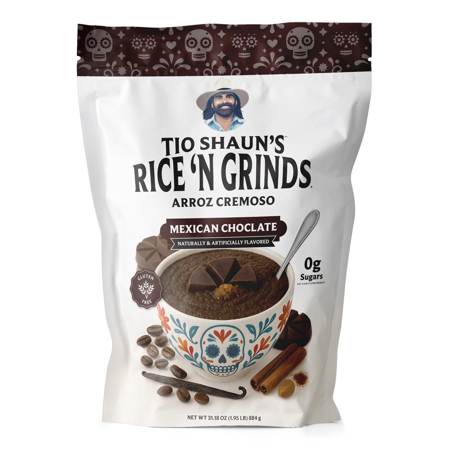 Pride Foods TioShaun front packaging showing label and Mexican chocolate flavor benefit